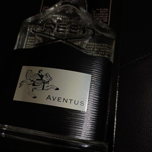 Creed Other - Creed Aventus Black and Silver Cologne Bottle